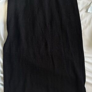Black Knit Skirt
